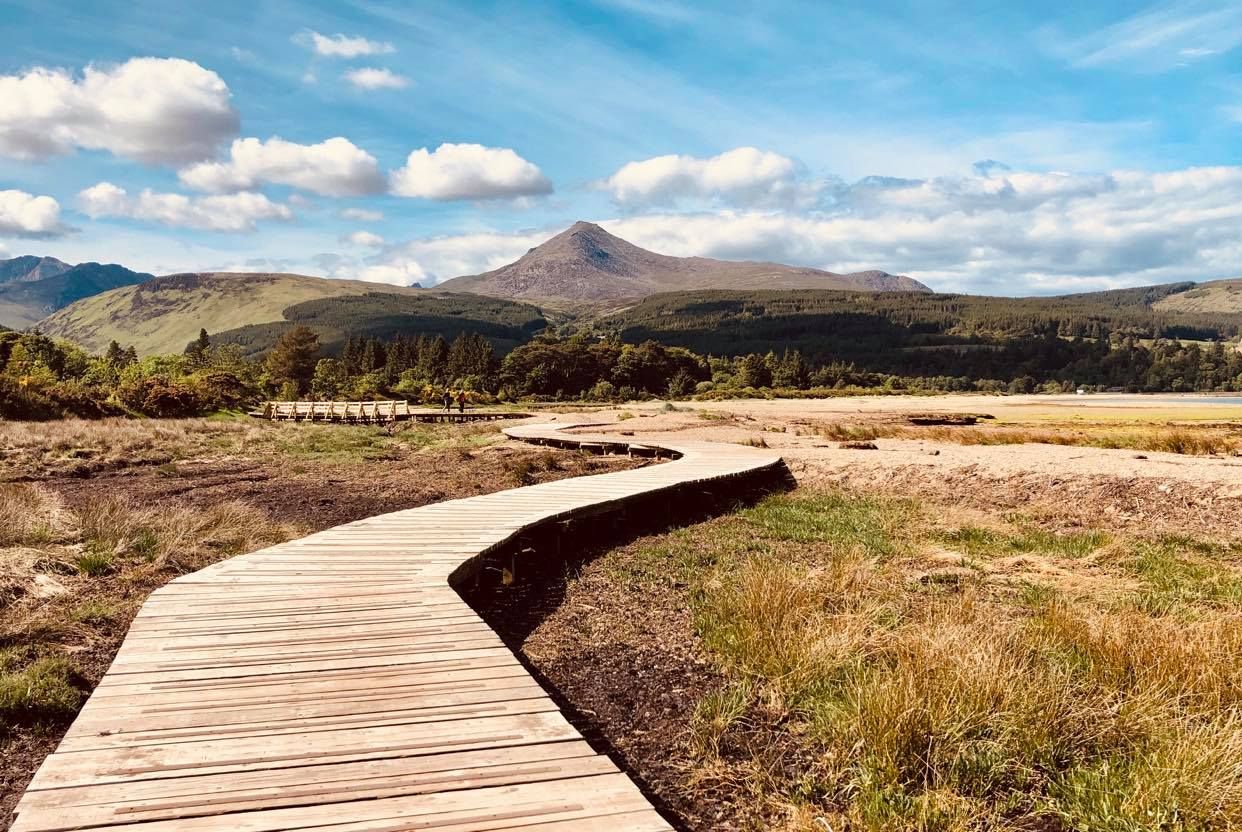 fishermans walk brodick